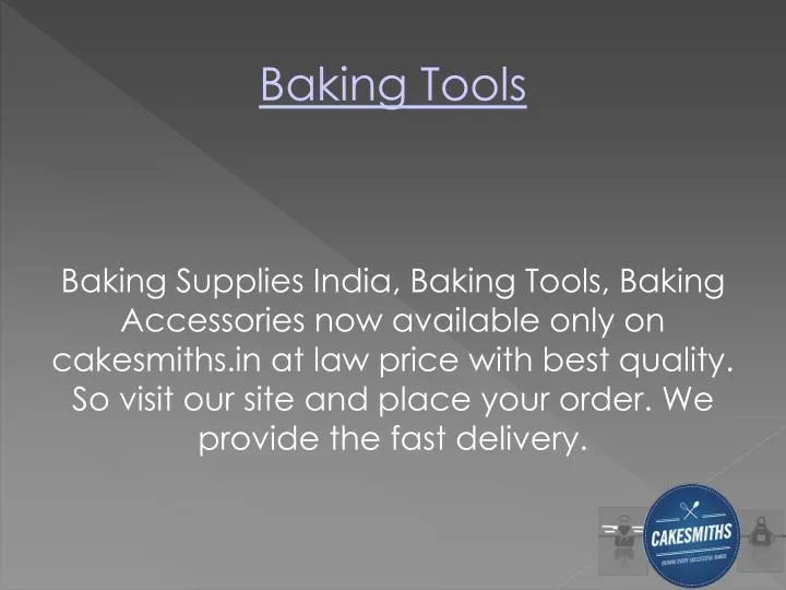 baking tools