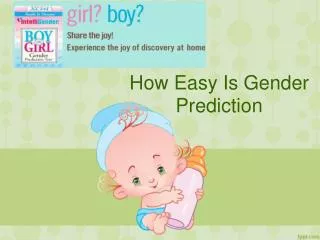 How Easy The Gender Prediction Is