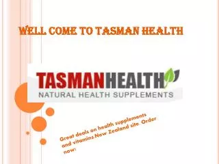 tasmanhealth