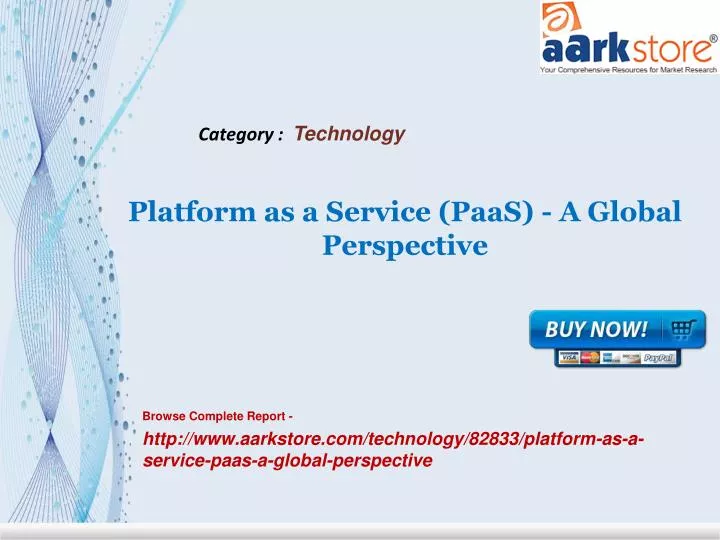 platform as a service paas a global perspective