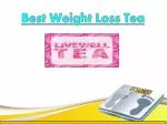 Best Weight Loss Tea