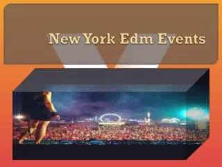 New York Edm Events