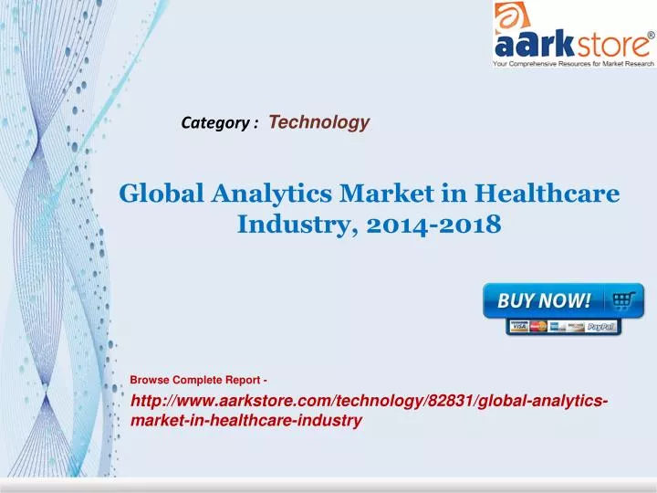 global analytics market in healthcare industry 2014 2018