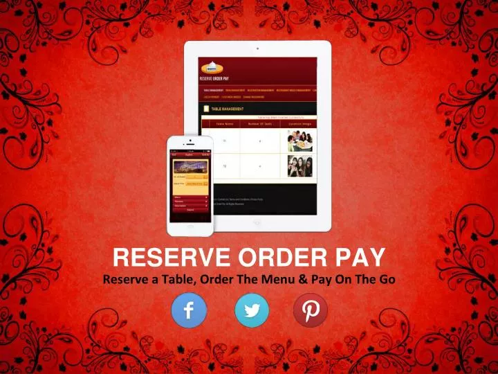 reserve order pay