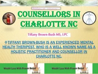 Counsellors in Charlotte NC