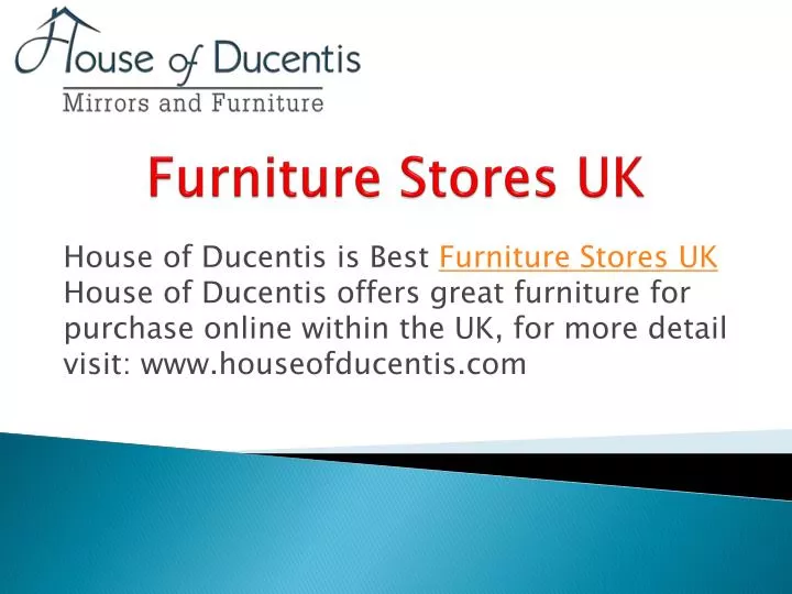 furniture stores uk