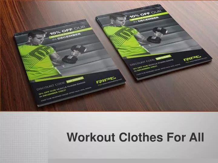 workout clothes for all