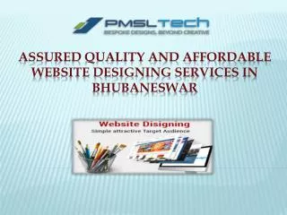Assured Quality Website Designing Services in Bhubaneswar