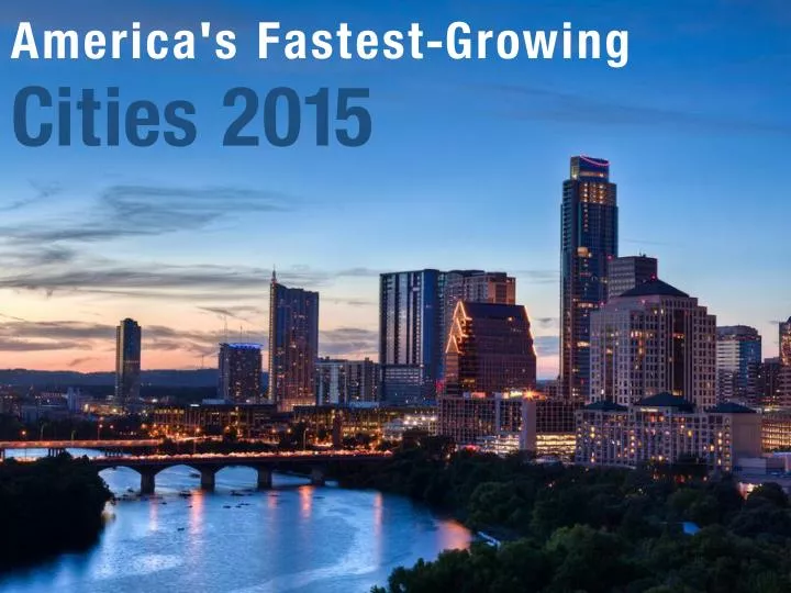 america s fastest growing cities 2015