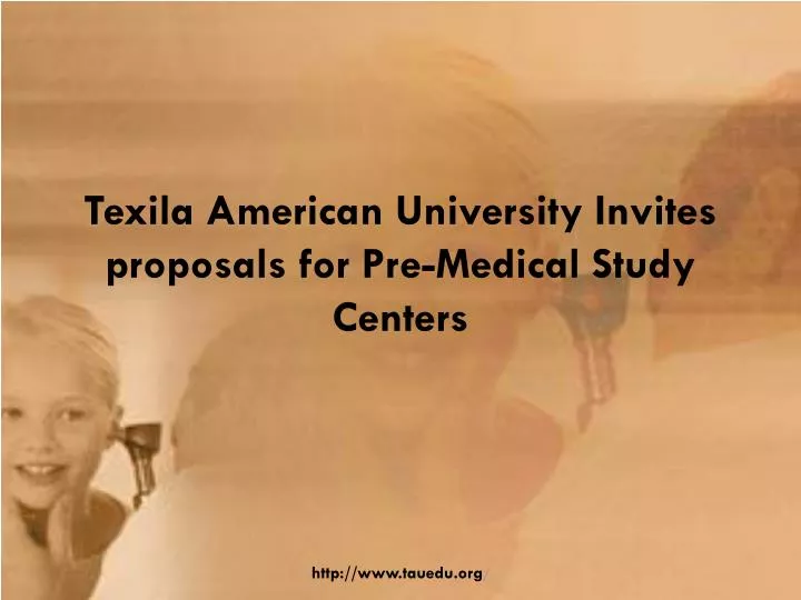 texila american university invites proposals for pre medical study centers
