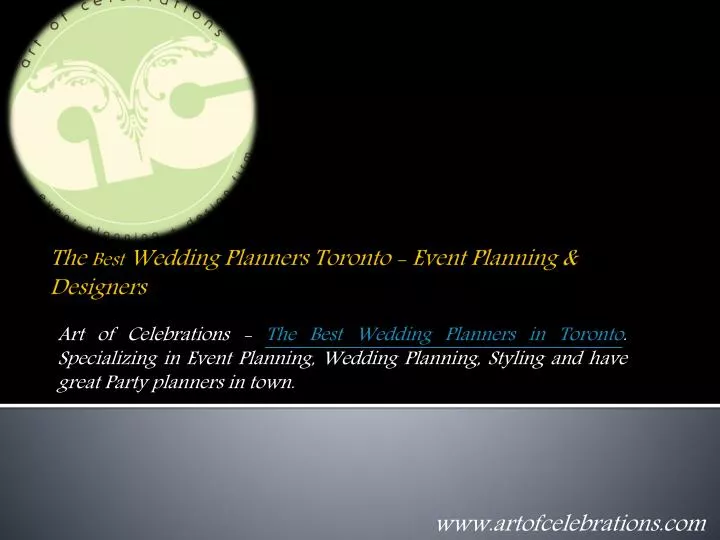 the best wedding planners toronto event planning designers