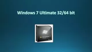 Get A Windows 7 Ultimate 32/64 bit Product Key