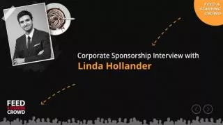 Corporate Sponsorship Interview with Linda Hollander -Part5