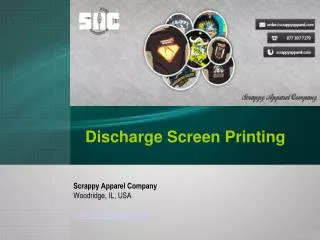 About discharge and waterbase screen printing