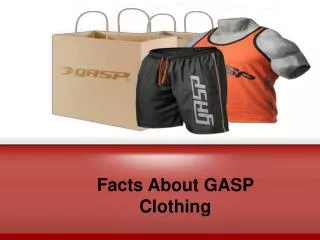 Get to know GASP Clothing