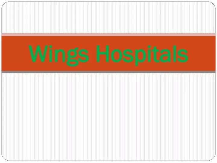 wings hospitals