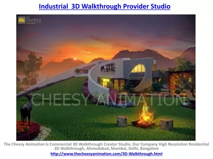 industrial 3d walkthrough provider studio