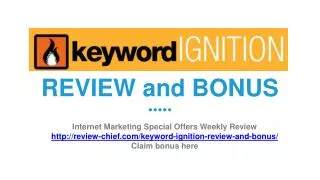 Keyword Ignition review and bonus