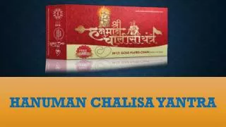 Hanuman chalisa yantra - Achieve success