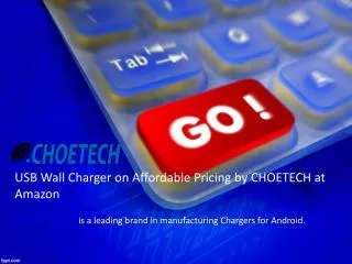 Get USB Charger on Affordable Pricing by CHOETECH at Amazon