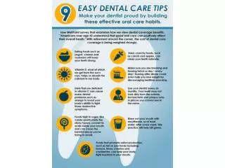 9 Easy dental care tips