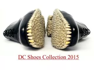 DC Skate Sneakers - Skateboarding Shoes Collection 2015