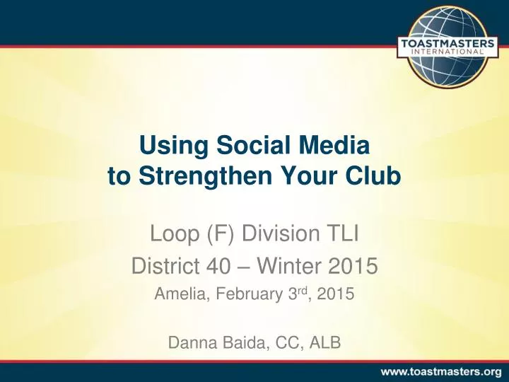 using social media to strengthen your club