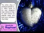 Buy best Cheap Diamond Rings online - slide 1