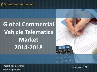 Global Commercial Vehicle Telematics Market 2014-2018