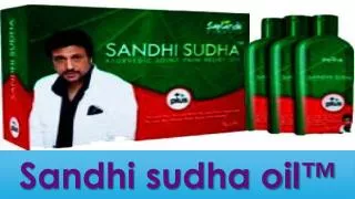 Sandhi Sudha oil™ -Buy Original Sandhi Sudha plus at best pr