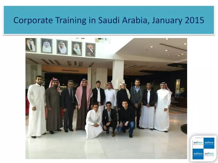 corporate training in saudi arabia january 2015