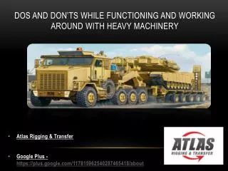 Suggestions you shouldn't neglect as a Heavy Machinery Techn