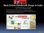 Best online handicrafts shops in india - slide 1