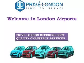 London Airports Chauffeur Car Services