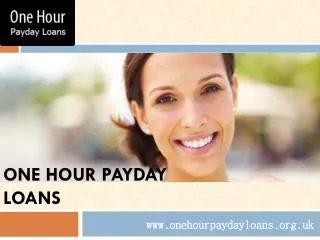 One Hour Payday Loans Helps You Meet Your Obligations Fast