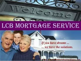 Welcome to Mortgage Service Online