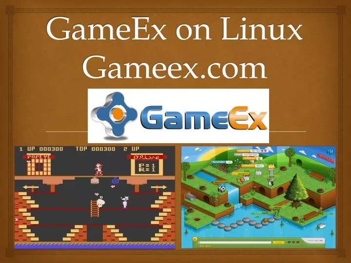 gameex on linux gameex com