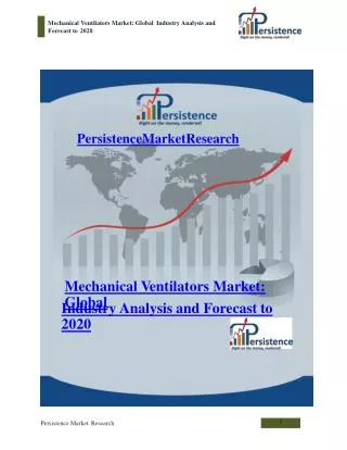 Mechanical Ventilators Market: Global Industry Analysis
