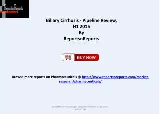 Report on Biliary Cirrhosis 2015