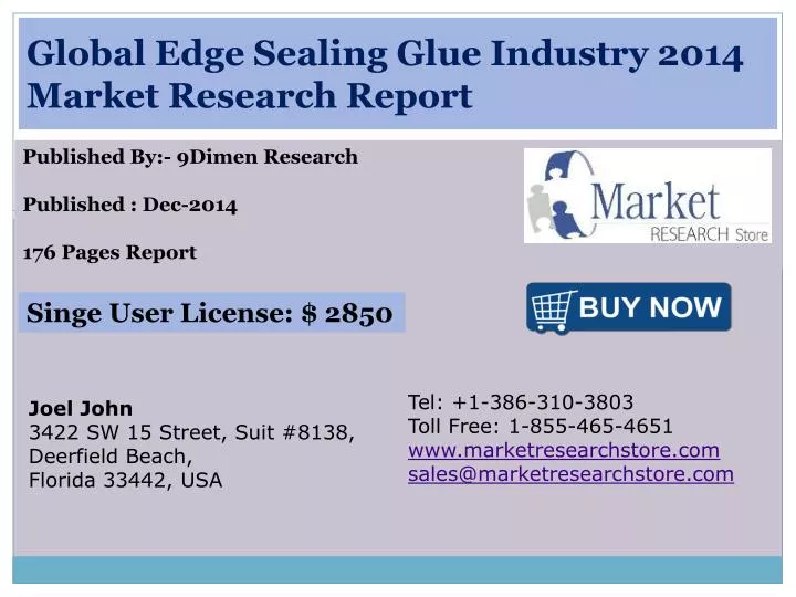 global edge sealing glue industry 2014 market research report