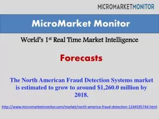 The North American Fraud Detection Systems market is estimat