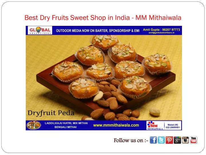 best dry fruits sweet shop in india mm mithaiwala