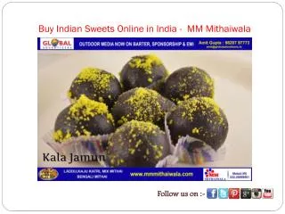 Buy Indian Sweets Online in India - MM Mithaiwala