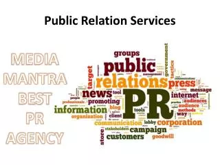 Media Mantra Public Relation Services in Gurgaon India