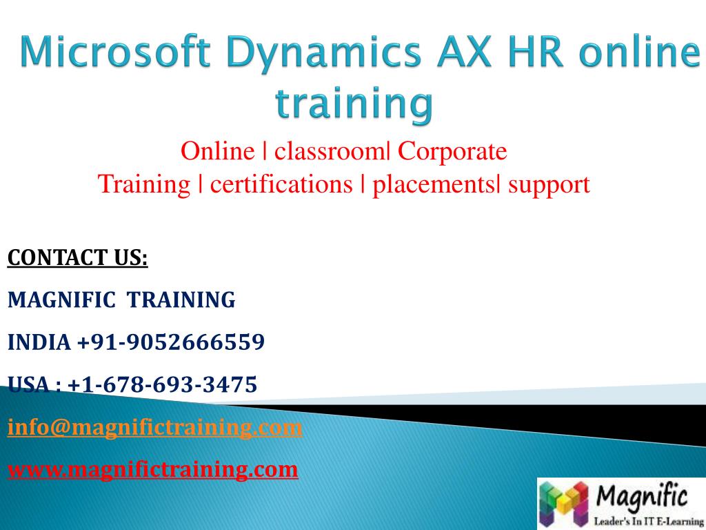 PPT - microsoft dynamics ax HR online training PowerPoint Presentation ...