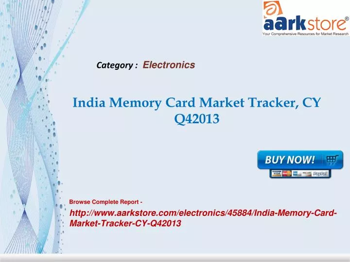 india memory card market tracker cy q42013