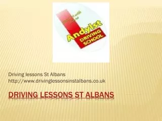 Learn to drive st Albans, Intensive driving courses St Alban
