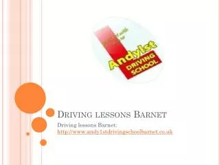 Learn to drive Barnet, Intensive driving courses Barnet