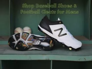 Shop Baseball Shoes & Football Cleats for Mens