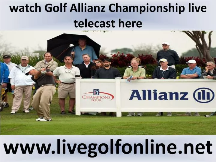 watch golf allianz championship live telecast here